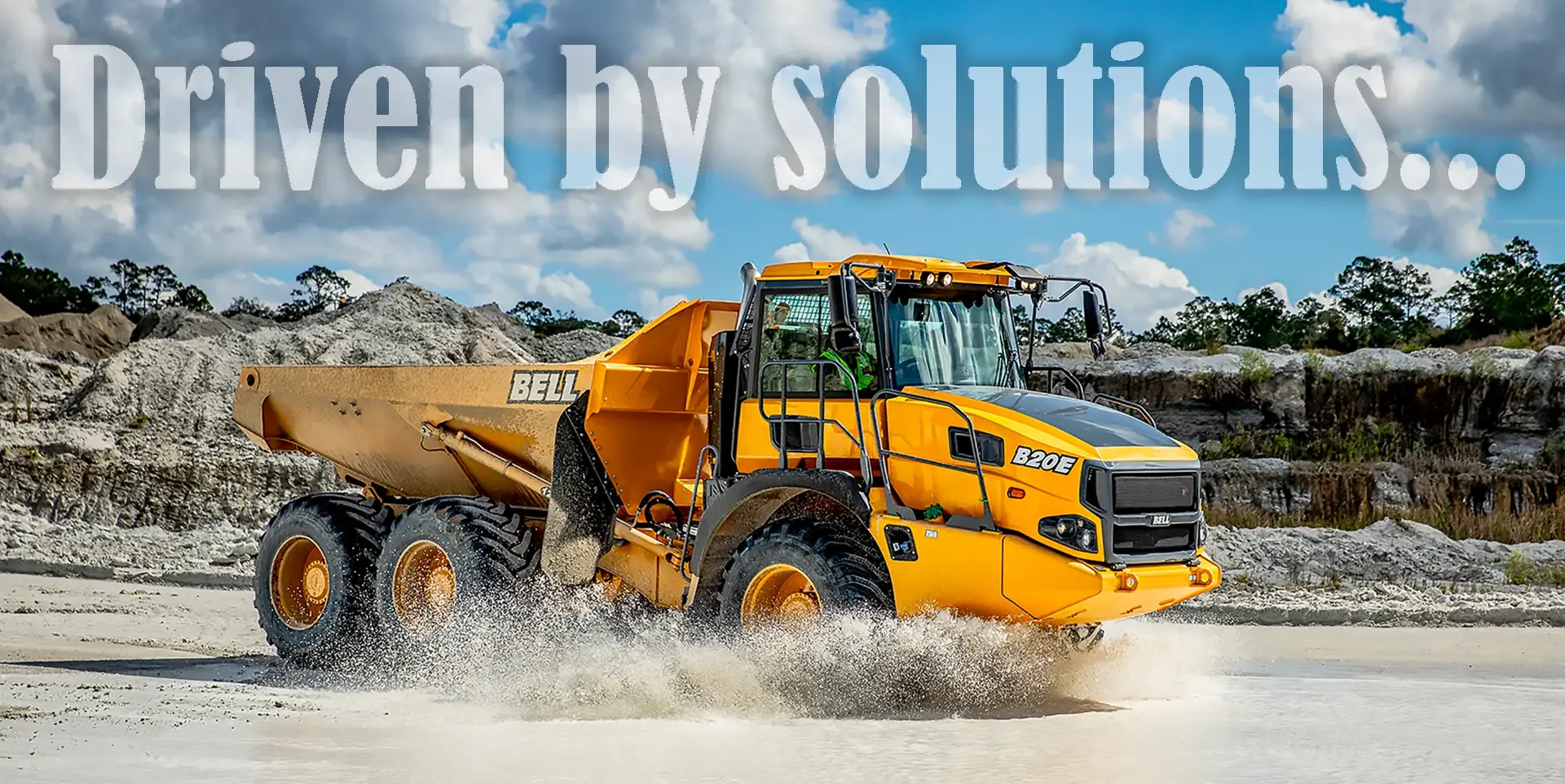 Driven by low ground pressure solutions