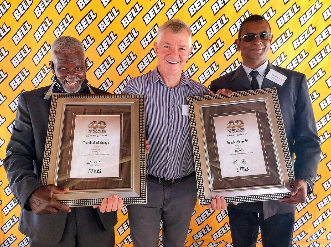 Long services awards for Bell employees