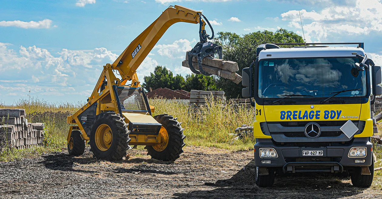 Bell Loggers provide a unique solution for truck stop construction