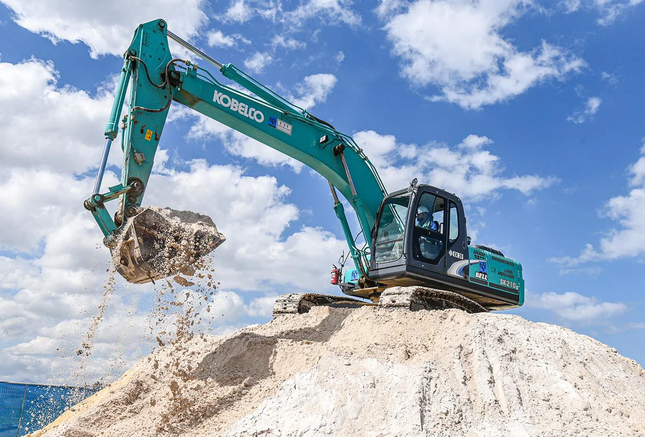 CSV Construction sees huge fuel saving with Kobelco SK210LC
