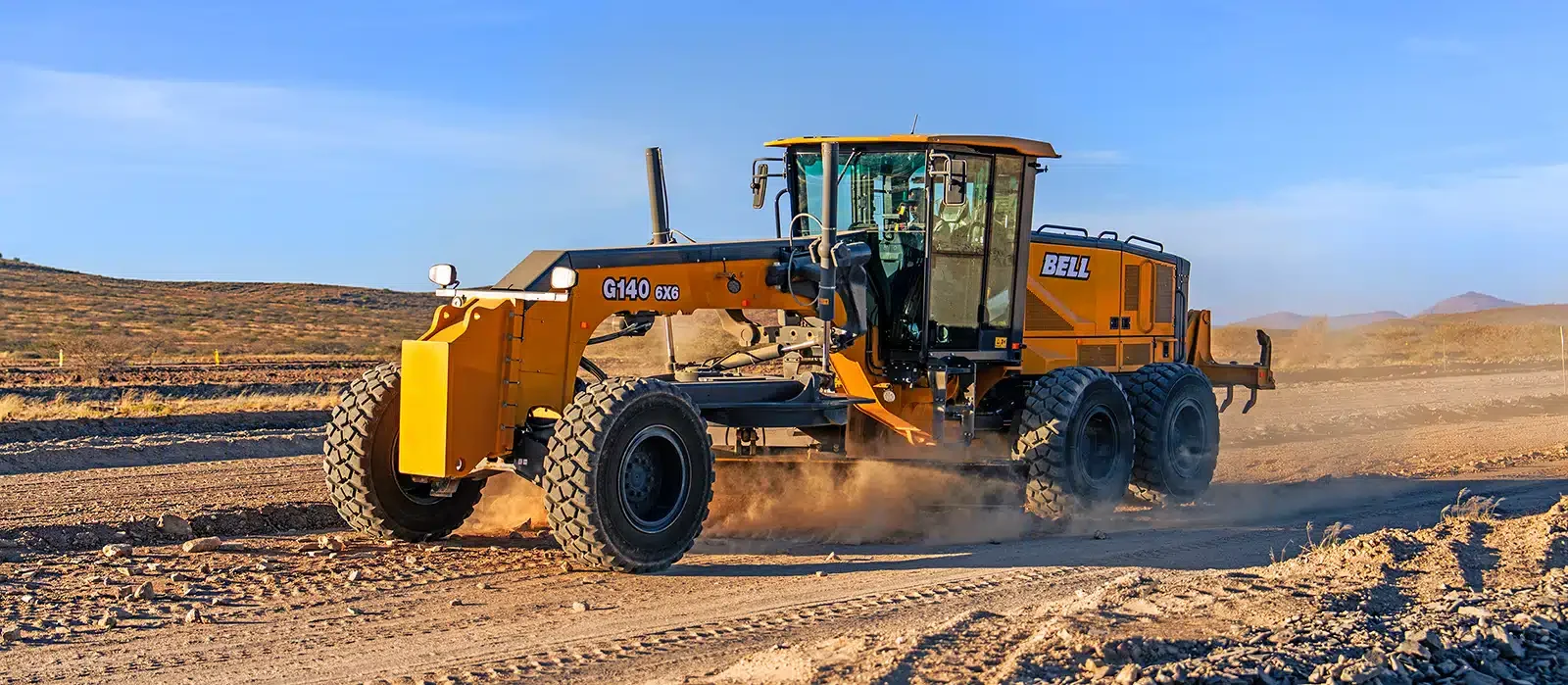 Bell G140 6x6 Grader