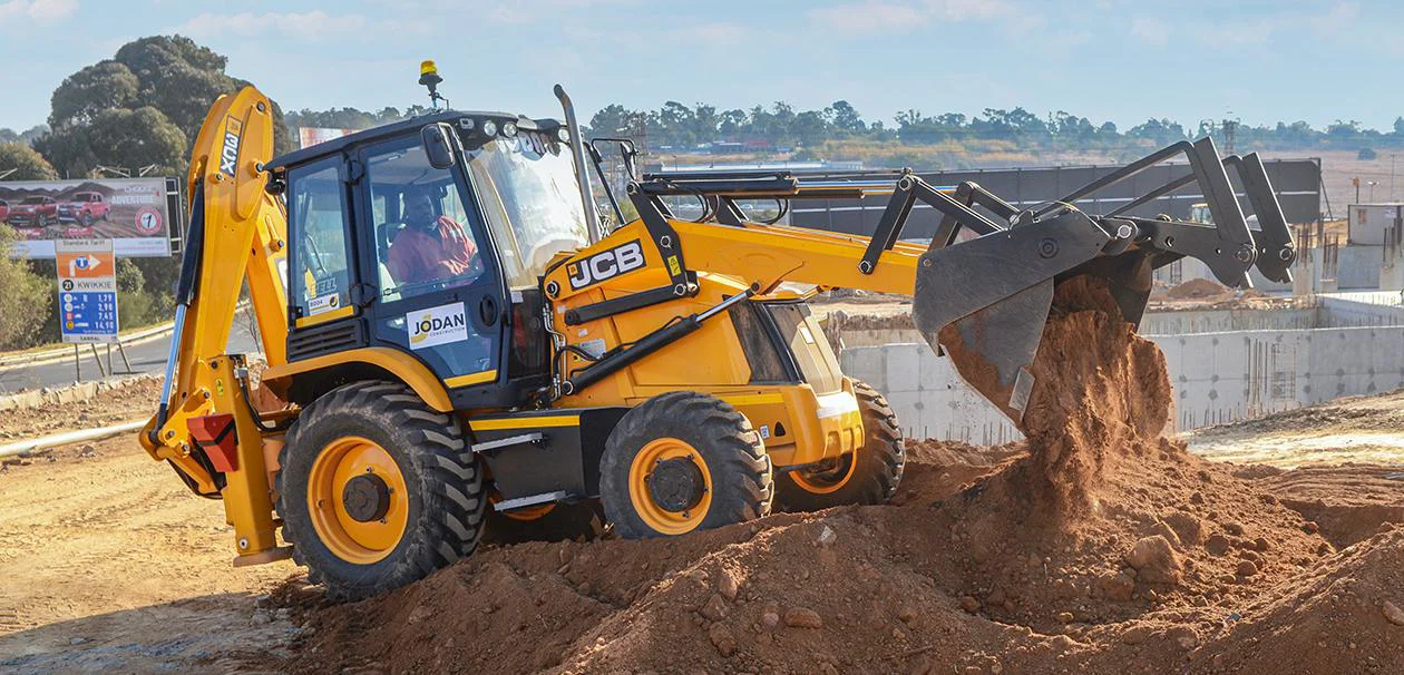 JCB Backhoes are a mainstay for Jodan Construction