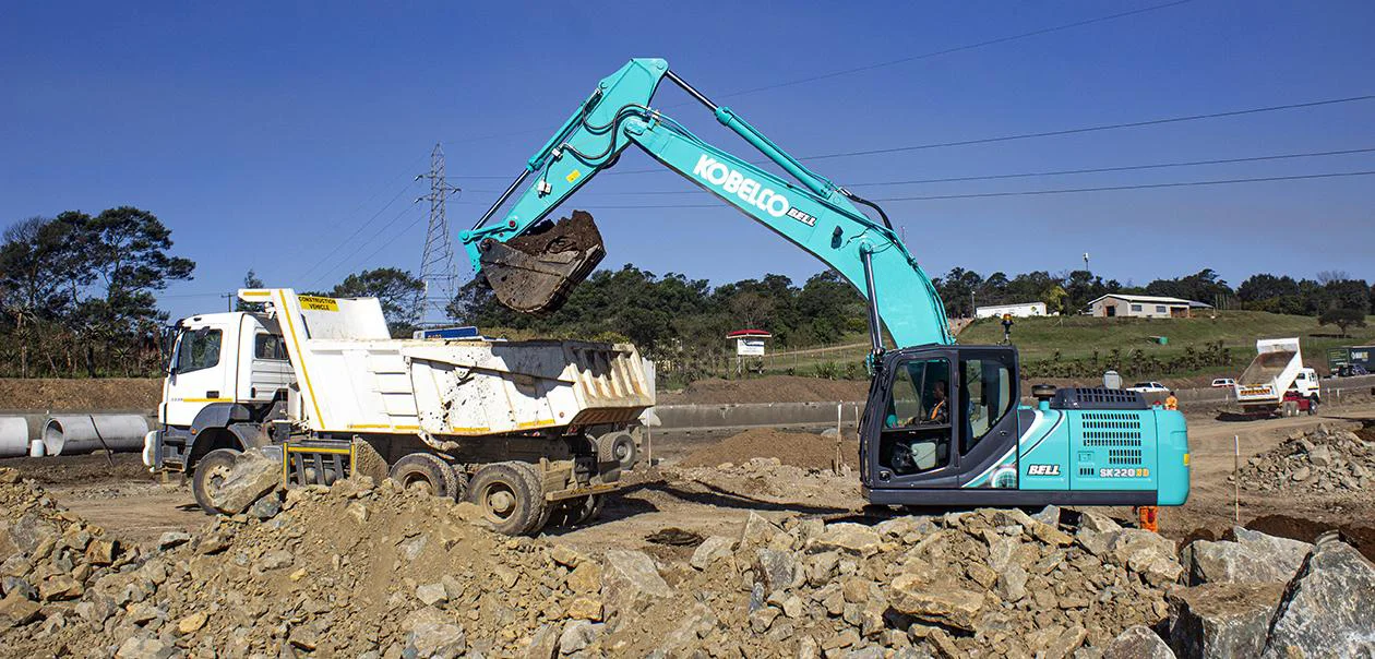 Kobelco SK220XD is Ka Lethabo Trading’s first Excavator