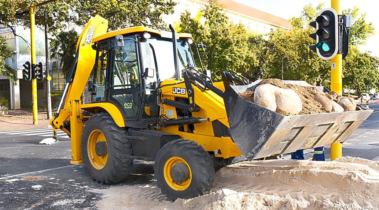 JCB Backhoe is on point for Noktada Construction